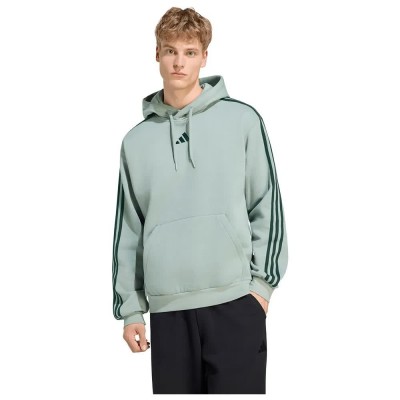 суичър,мъжки,пуловери,adidas,3,stripes,fleece,hoodie,green,(silver,green,collegiate,green)