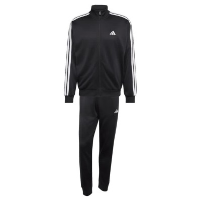 анцуг,мъжки,анцузи,adidas,3,stripes,french,terry,tracksuit,black,(black,white)