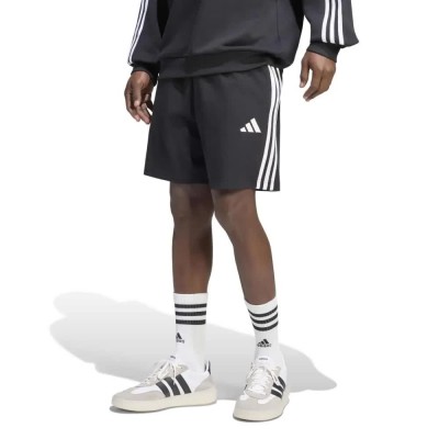къси,панталони,мъжки,панталони,дамски,панталони,adidas,3,stripes,single,jersey,7´´,shorts,black,(black,white)