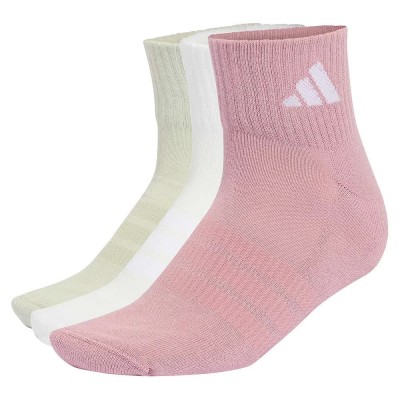 чорапи,мъжки,чорапи,дамски,чорапи,adidas,cushioned,sportswear,ankle,socks,3,pairs,multicolor,(magic,mauve,white,halo,green,white)