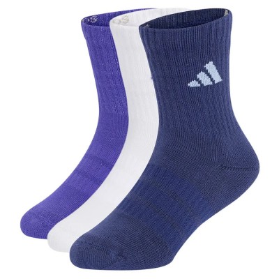 чорапи,мъжки,чорапи,дамски,чорапи,adidas,cushioned,sportswear,crew,socks,3,pairs,multicolor,(pure,purple,white,dark,blue)