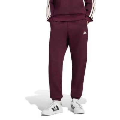 анцуг,мъжки,панталони,дамски,панталони,adidas,essentials,3,stripes,fleece,loose,fit,joggers,purple,(maroon,ivory)