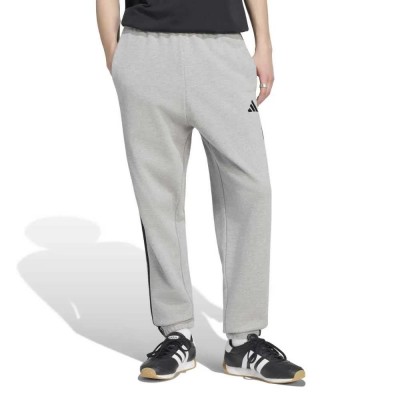 анцуг,мъжки,панталони,дамски,панталони,adidas,essentials,3,stripes,french,terry,tapered,cuffed,joggers,grey,(medium,grey,heather,white)