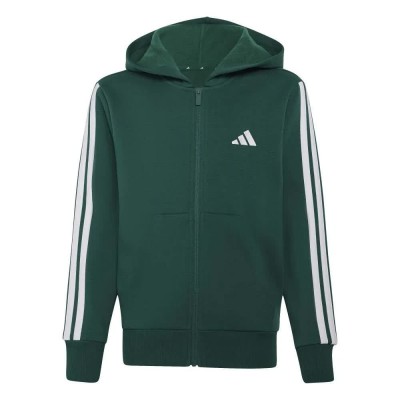 блуза,детски,блузи,adidas,essentials,full,zip,sweatshirt,green,(collegiate,green,white)