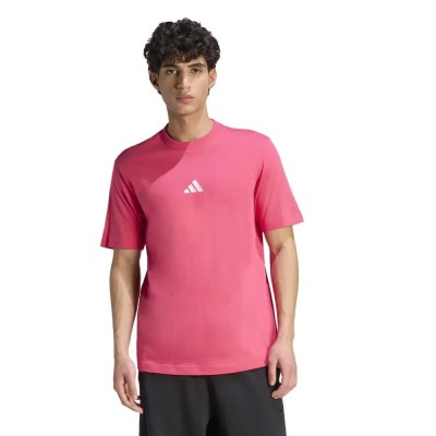 тениска,мъжки,тениски,дамски,тениски,adidas,essentials,small,logo,single,jersey,short,sleeve,t,shirt,pink,(power,pink,white)