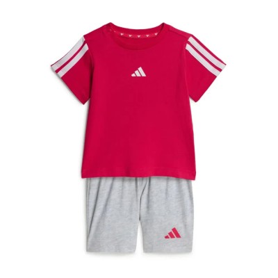 детски,екипи,adidas,essentials,tee,set,red,(power,pink,white)