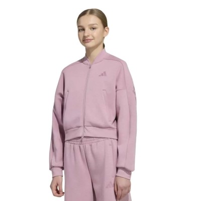 блуза,детски,блузи,adidas,future,icons,3,stripes,full,zip,sweatshirt,pink,(magic,mauve,wonder,orchid)
