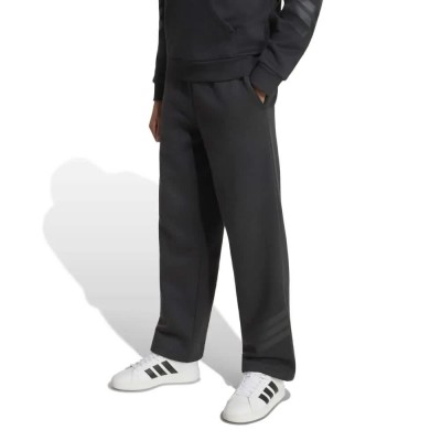 анцуг,мъжки,панталони,дамски,панталони,adidas,future,icons,3,stripes,wide,leg,joggers,black,(black,black)