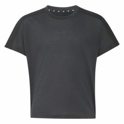 детска,тениска,мъжки,тениски,дамски,тениски,adidas,girls,short,sleeve,t,shirt,black,(black)
