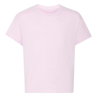 детска,тениска,мъжки,тениски,дамски,тениски,adidas,girls,short,sleeve,t,shirt,pink,(clear,pink)