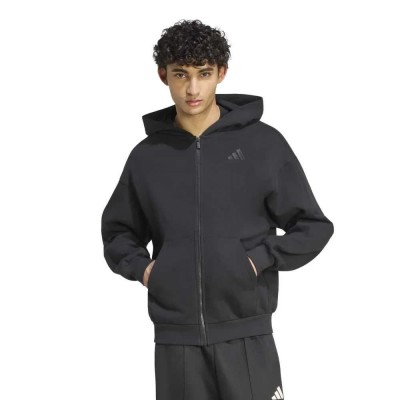 блуза,мъжки,пуловери,adidas,kit,small,logo,full,zip,sweatshirt,black,(black)