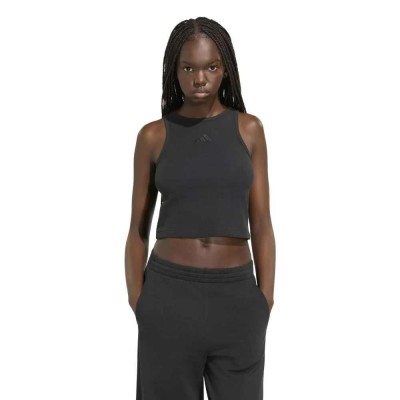 потник,дамски,топове,adidas,kit,small,logo,rib,sleeveless,top,black,(black)