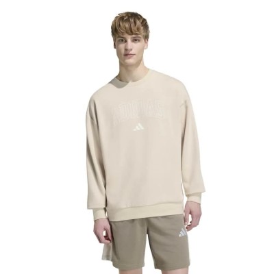 блуза,мъжки,пуловери,adidas,seasonal,essentials,collegiate,french,terry,crew,sweatshirt,beige,(crystal,linen,ivory)