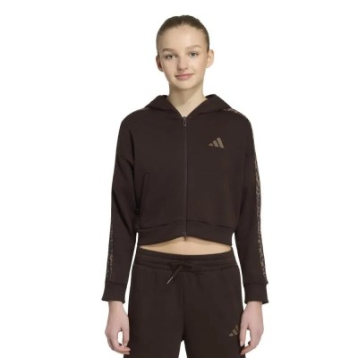 блуза,детски,блузи,adidas,seasonals,animal,full,zip,sweatshirt,brown,(aurora,coffee,multicolor,earth,strata)
