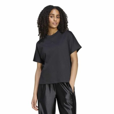 тениска,мъжки,тениски,дамски,тениски,adidas,soft,lux,loose,short,sleeve,t,shirt,black,(black)