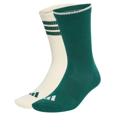 чорапи,мъжки,чорапи,дамски,чорапи,adidas,stadium,graphic,crew,socks,2,pairs,green,white,(collegiate,green,ivory,collegiate,green)