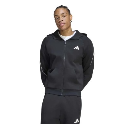 блуза,мъжки,пуловери,adidas,stadium,small,logo,full,zip,sweatshirt,black,(black)