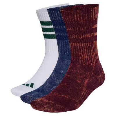 чорапи,мъжки,чорапи,дамски,чорапи,adidas,stonewash,crew,socks,3,pairs,multicolor,(maroon,dark,blue,white,collegiate,green)