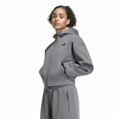 блуза,дамски,блузи,adidas,z.n.e,cropped,full,zip,sweatshirt,grey,(grey,five)