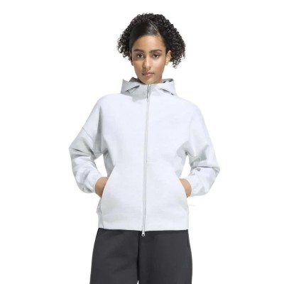 блуза,дамски,блузи,adidas,z.n.e,full,zip,sweatshirt,white,(light,grey,heather)