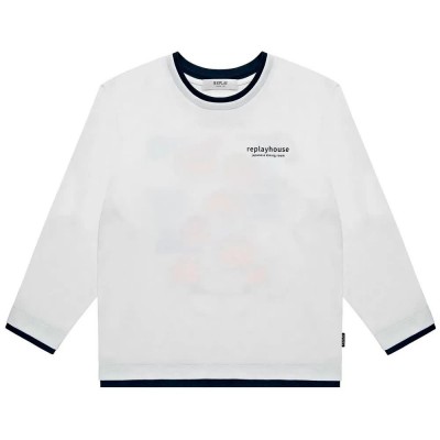 тениска,мъжки,тениски,дамски,тениски,replay,sb91ih.000.7242lw,long,sleeve,t,shirt,white,(natural,white)