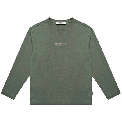 тениска,мъжки,тениски,дамски,тениски,replay,sb91il.000.724bbw,long,sleeve,t,shirt,green,(military)