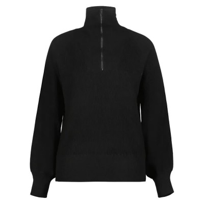 блуза,мъжки,пуловери,дамски,пуловери,luhta,eikkula,half,zip,sweater,black,(basic,black)