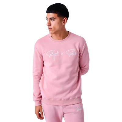 блуза,мъжки,пуловери,project,x,paris,1920009,sweatshirt,pink,(pink)