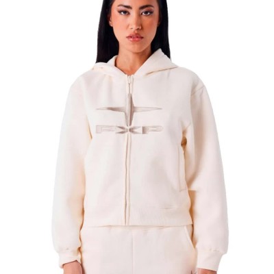 блуза,дамски,блузи,project,x,paris,f253326,full,zip,sweatshirt,beige,(cream,beige,gold)