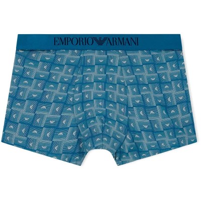 боксерки,мъжко,бельо,emporio,armani,em000232,af25040,trunk,boxers,blue,(blue,geomectric,print)