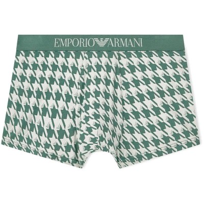 боксерки,мъжко,бельо,emporio,armani,em000232,af25040,trunk,boxers,green,(green,pied,poulle,print)