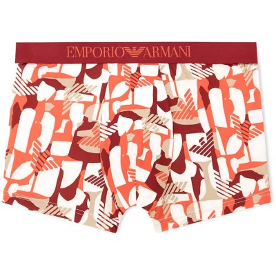 боксерки,мъжко,бельо,emporio,armani,em000232,af25042,trunk,boxers,red,(red,eagle,print)