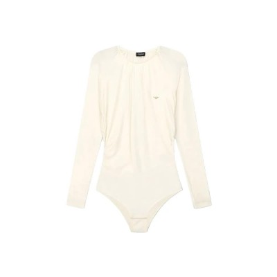 дамски,бодита,emporio,armani,ew004740,af25579,long,sleeve,body,white,(cream,white)