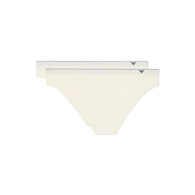 слипове,дамско,бельо,дамски,бикини,и,танкини,emporio,armani,ew005195,af25589,brief,panties,2,units,white,(white)