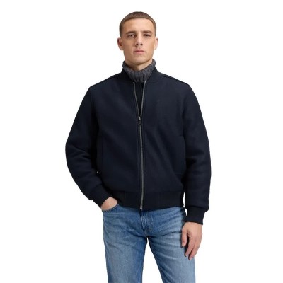 яке,мъжки,якета,дамски,якета,и,палта,lee,112386624,wool,regular,fit,bomber,jacket,black,(black)