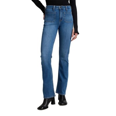 дънки,мъжки,панталони,дамски,панталони,lee,70s,breese,bootcut,fit,high,waist,jeans,blue,(mid,party)
