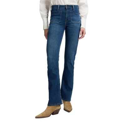 дънки,мъжки,панталони,дамски,панталони,lee,70s,bresse,bootcut,fit,high,waist,jeans,blue,(mid,voyage)