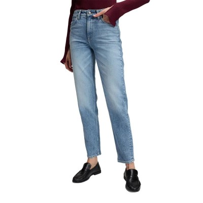 дънки,мъжки,панталони,дамски,панталони,lee,carol,straight,fit,high,waist,jeans,blue,(partly,in,blue)