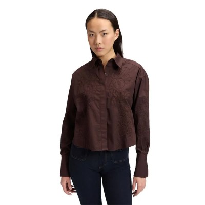 риза,с,дълъг,ръкав,дамски,ризи,мъжки,ризи,lee,cuffed,regular,fit,long,sleeve,shirt,brown,(chocolate,torte)