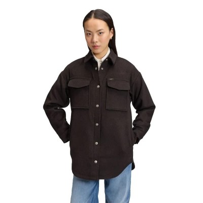 мъжки,якета,дамски,якета,и,палта,lee,flap,pocket,relaxed,fit,overshirt,brown,(chocolate,torte)