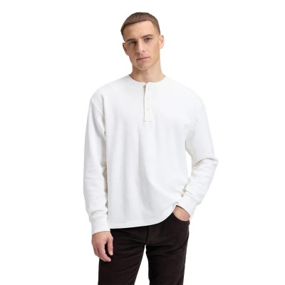 дамски,блузи,с,яка,мъжки,блузи,с,яка,lee,henley,slim,fit,long,sleeve,polo,white,(ecru)