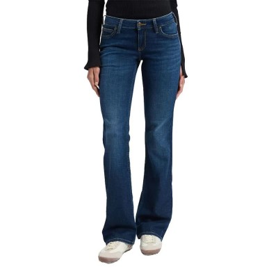 дънки,мъжки,панталони,дамски,панталони,lee,jessica,bootcut,fit,low,waist,jeans,blue,(vintage,storm)