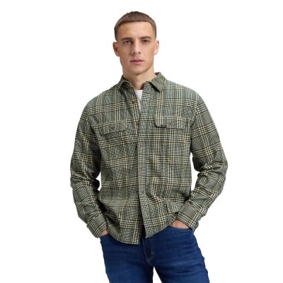 риза,с,дълъг,ръкав,дамски,ризи,мъжки,ризи,lee,rider,inspired,relaxed,fit,long,sleeve,shirt,green,(ponderosa,glen)