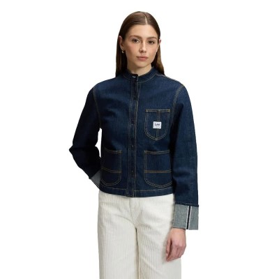 мъжки,якета,дамски,якета,и,палта,lee,selvedge,denim,regular,fit,overshirt,blue,(xion)