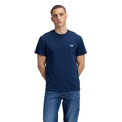 тениска,мъжки,тениски,дамски,тениски,lee,small,logo,relaxed,fit,short,sleeve,t,shirt,blue,(dress,blues)