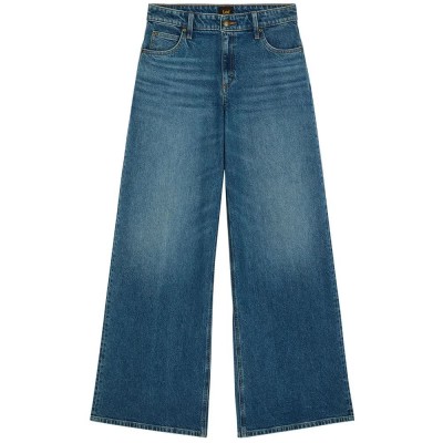 дънки,мъжки,панталони,дамски,панталони,lee,super,wide,leg,baggy,fit,jeans,blue,(core,fade)