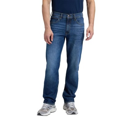 дънки,мъжки,панталони,дамски,панталони,lee,west,regular,straight,fit,jeans,blue,(you,got,me)