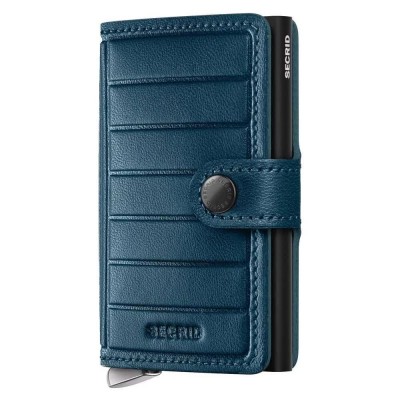 портфейли,и,портмонета,secrid,miniwallet,emboss,lines,wallet,blue,(teal)