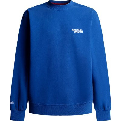блуза,мъжки,пуловери,red,bull,racing,reflect,logo,crew,sweatshirt,blue,(electric,blue)