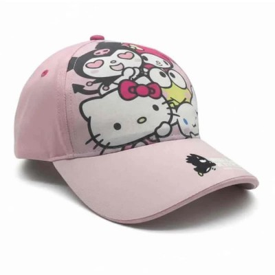 юношеска,шапка,всички,шапки,hello,kitty,hello,kitty,junior,cap,pink,(pink)